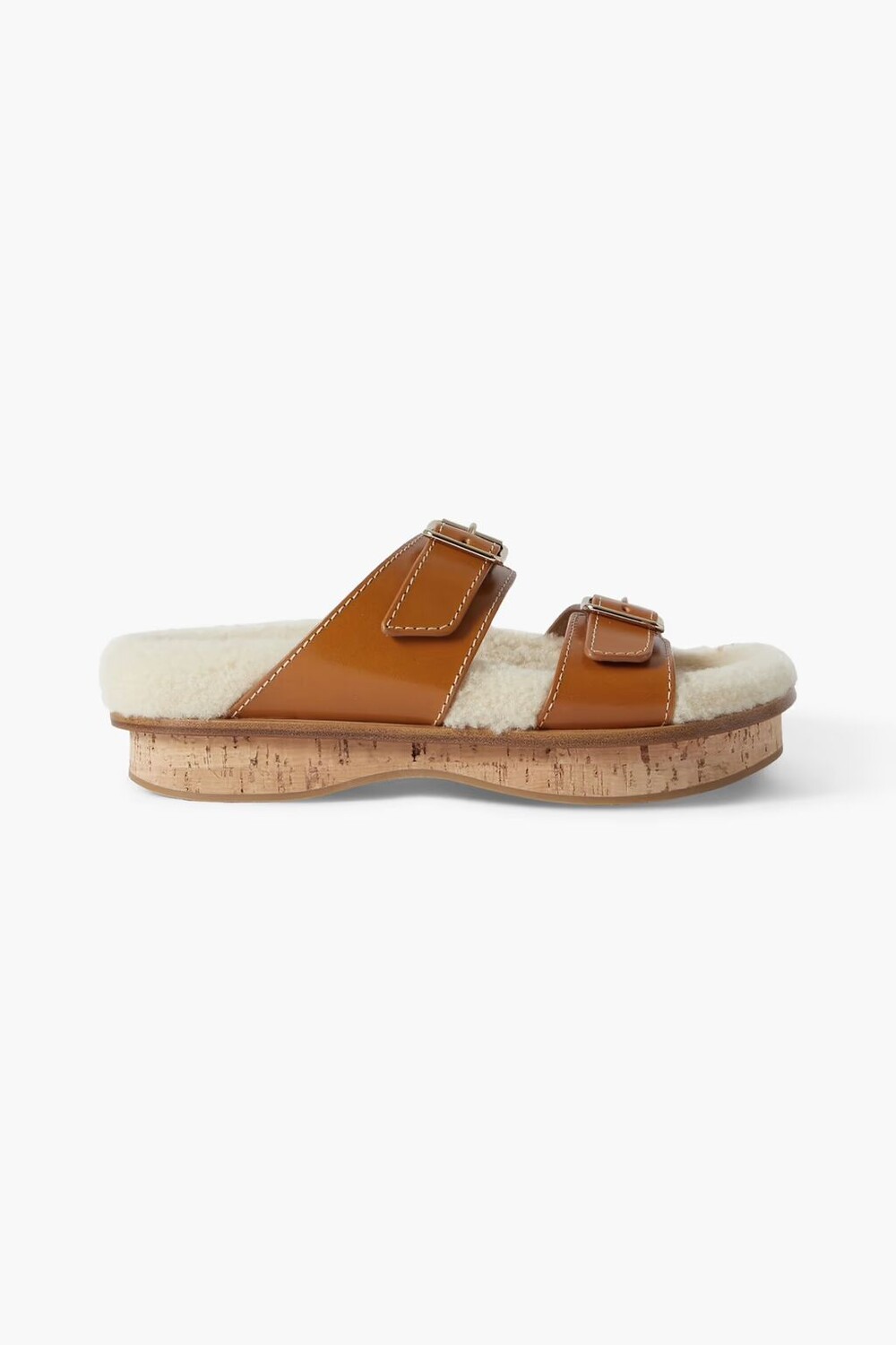 

Босоножки Marah из овчины Chloé, цвет Tan