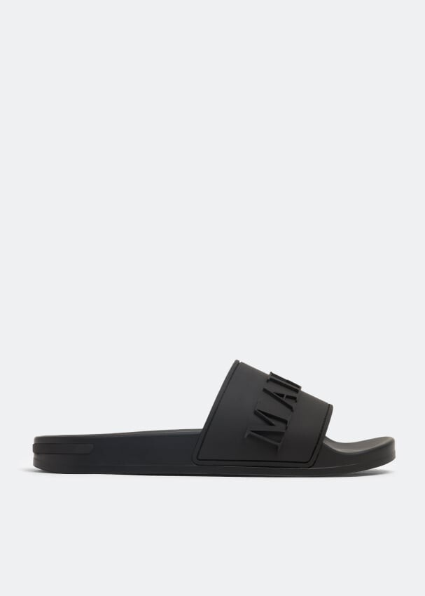 

Шлепанцы MALLET High logo slides, черный