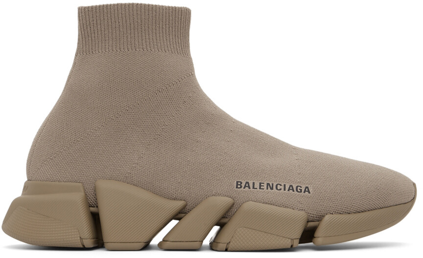 

Кроссовки серо-коричневые Speed ​​2.0 Balenciaga