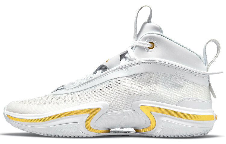 

Бейсбольные кроссовки Air Jordan 36 White Gold Белый/Золотой