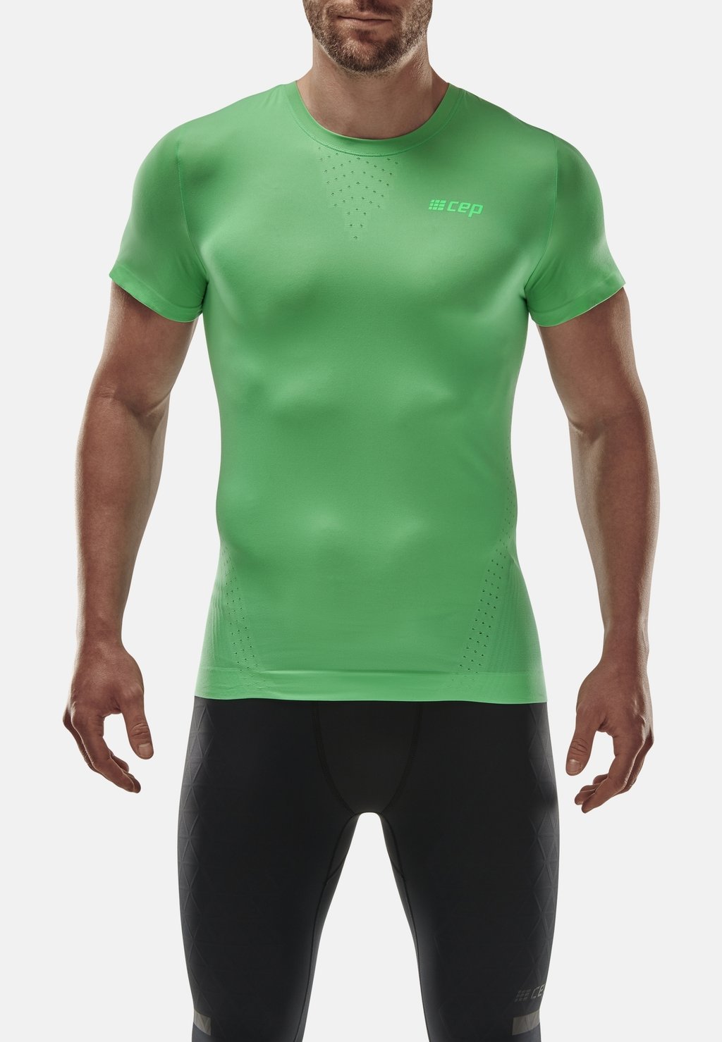 Спортивная футболка Run Ultralight CEP, зеленый