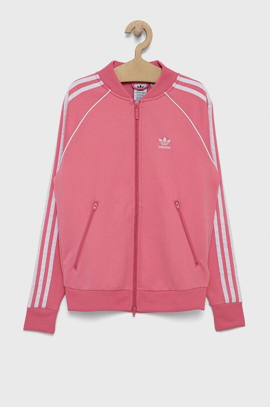 

Детская хлопковая толстовка H34591 adidas Originals, розовый