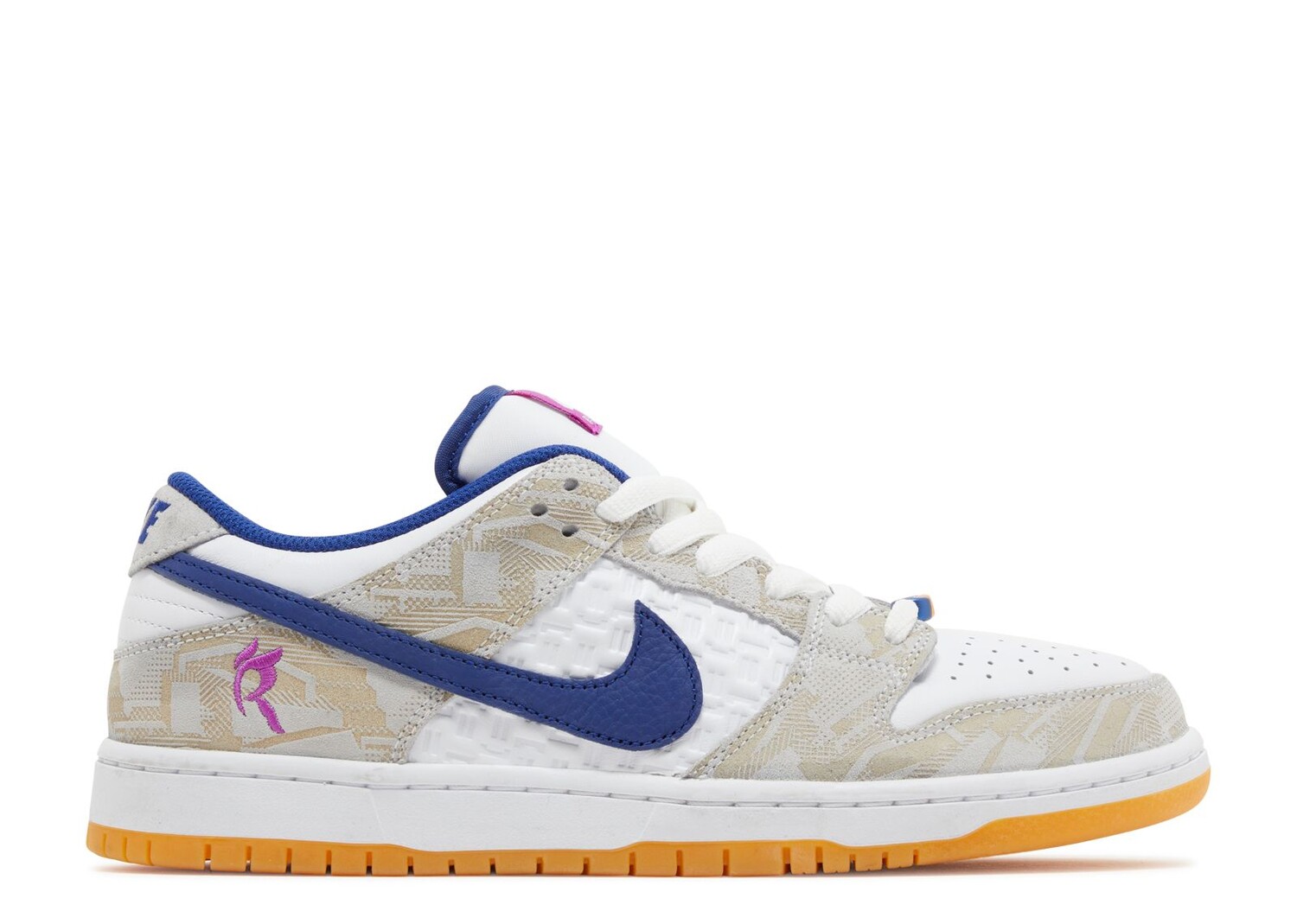 

Кроссовки Nike Rayssa Leal X Dunk Low Sb 'Deep Royal Vivid Purple', белый