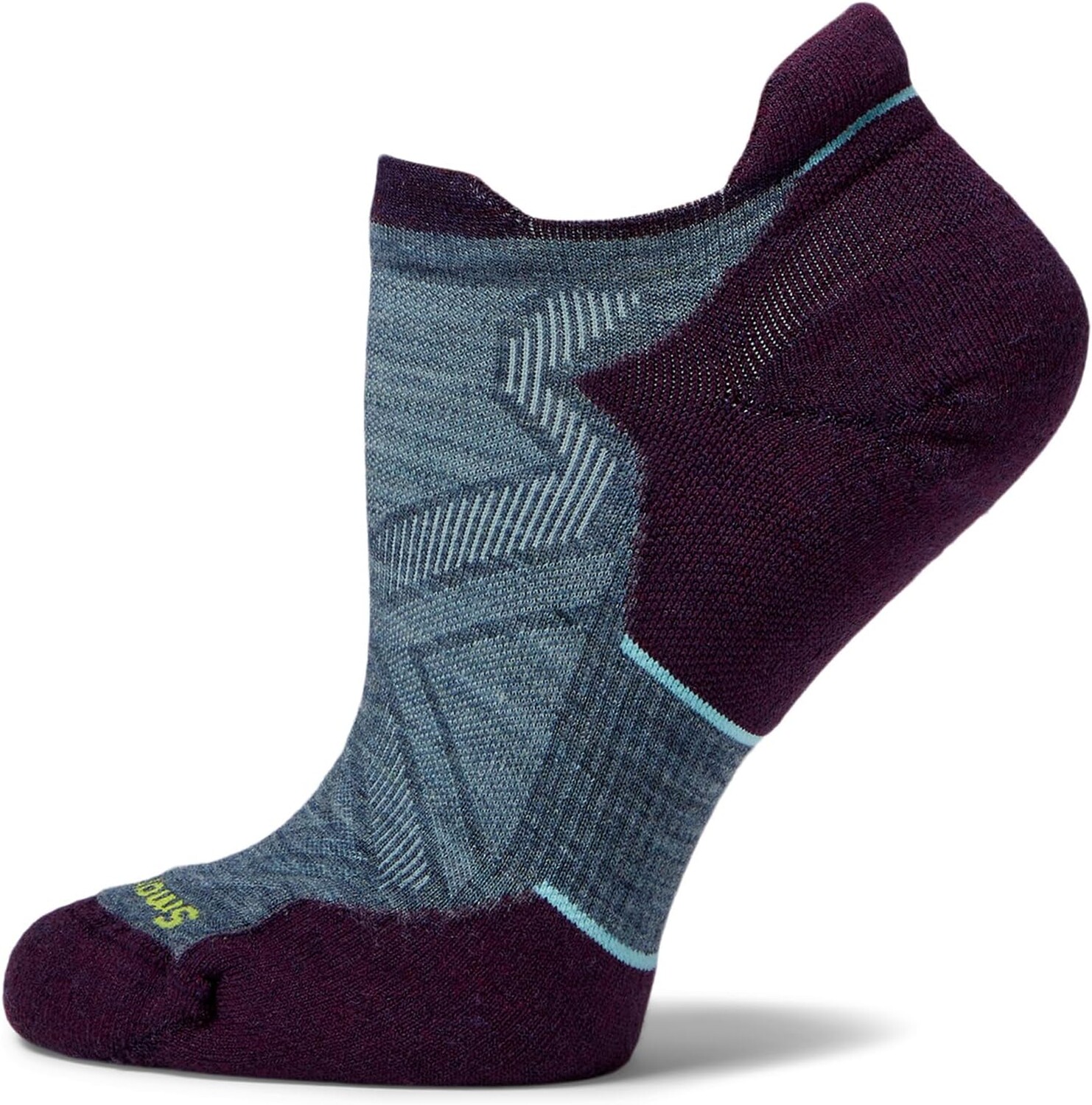 

Подушка Run Targeted Cushion для низкой щиколотки Smartwool, цвет Pewter Blue