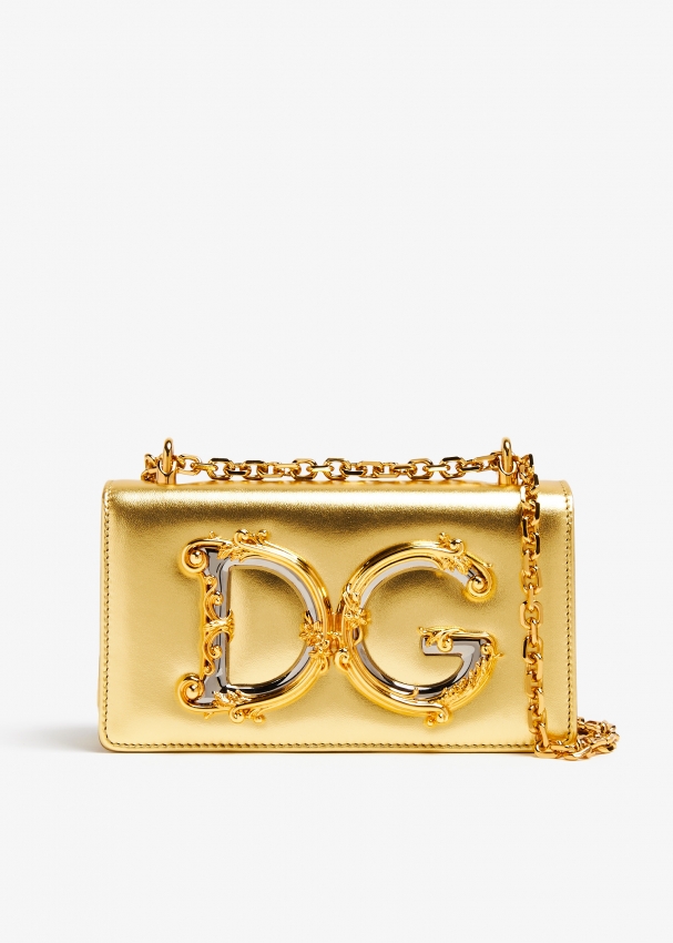 Сумка Dolce&Gabbana DG Girls Phone, золотой