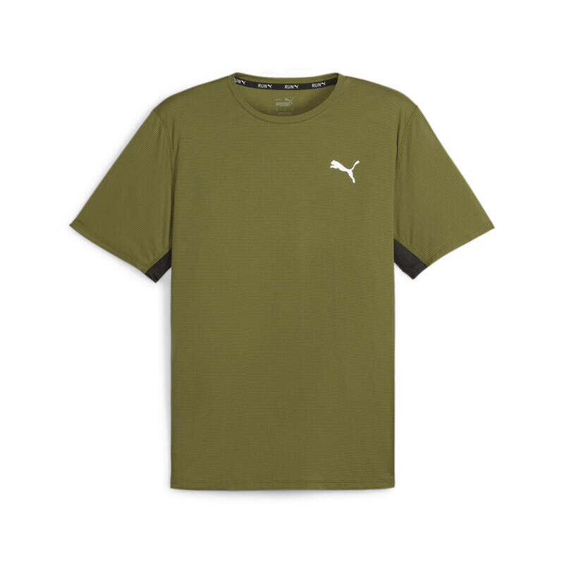 

МУЖСКАЯ ФУТБОЛКА PUMA RUN FAVORITE SPEED Оливково-Зеленая
