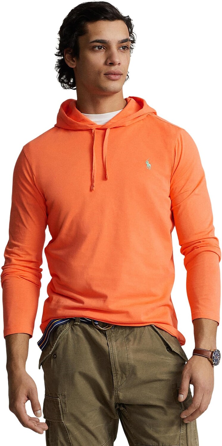 

Футболка из джерси с капюшоном Polo Ralph Lauren, цвет Classic Peach