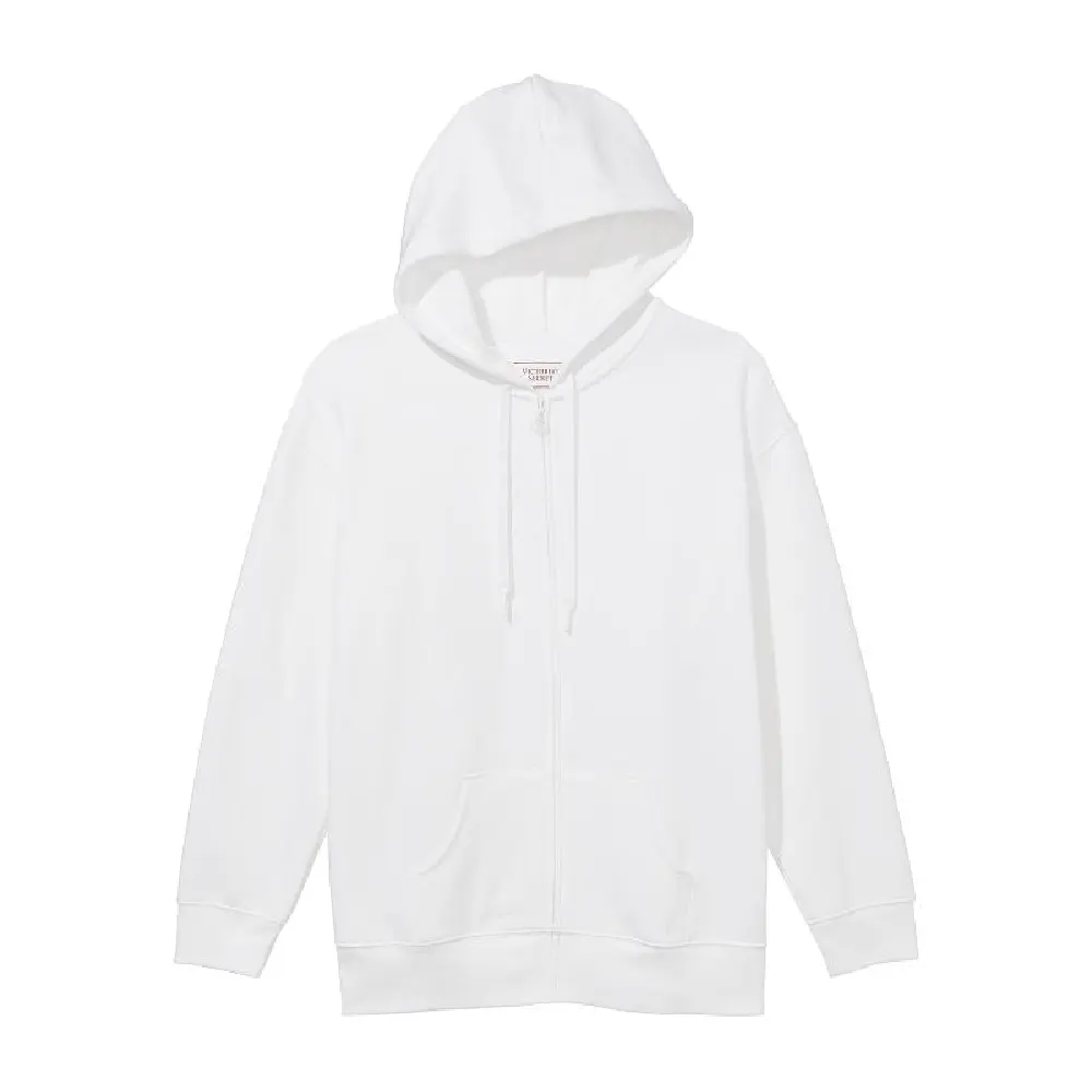 

Толстовка Victoria's Secret Cotton Fleece Full-Zip, белый