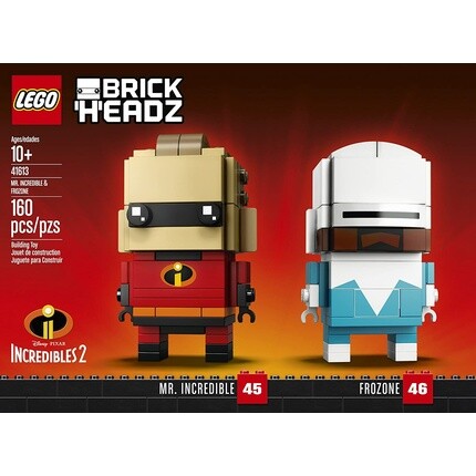 

Конструктор Lego 41613 BrickHeadz мистер Невероятный и Фрозон