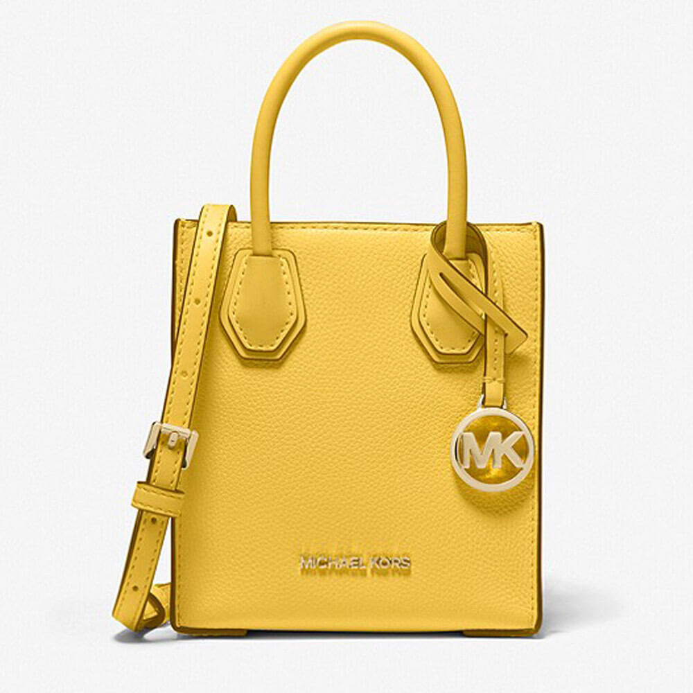 

Сумка кросс-боди Michael Michael Kors Mercer Extra-Small Pebbled, желтый