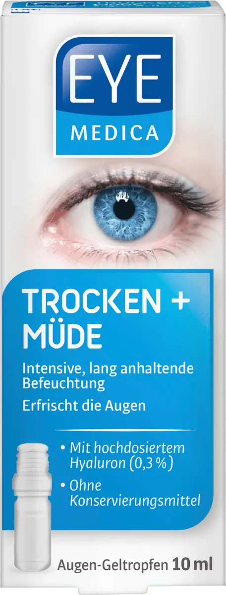 

Капли глазные сухие глаза 10 мл. EYE MEDICA