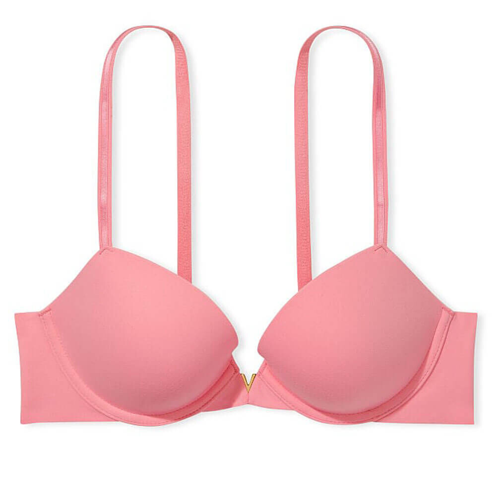 

Бюстгальтер пуш-ап Victoria's Secret Love Cloud Plunge, розовый