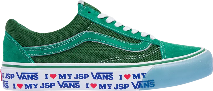 

Кроссовки Vans JSP x Old Skool VLT LX I Love My JSP Vans - Green, зеленый
