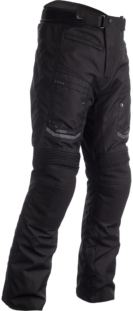 Брюки мотоциклетные текстильные RST Maverick Motorcycle Textile Pants, черный - фото