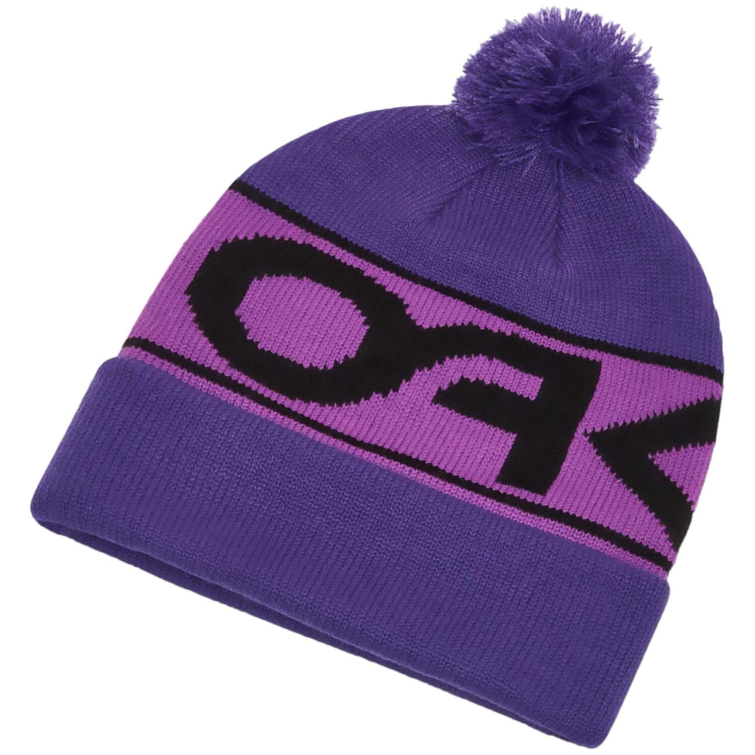 

Шапка - Бини Oakley Factory с манжетами, темно - фиолетовый
