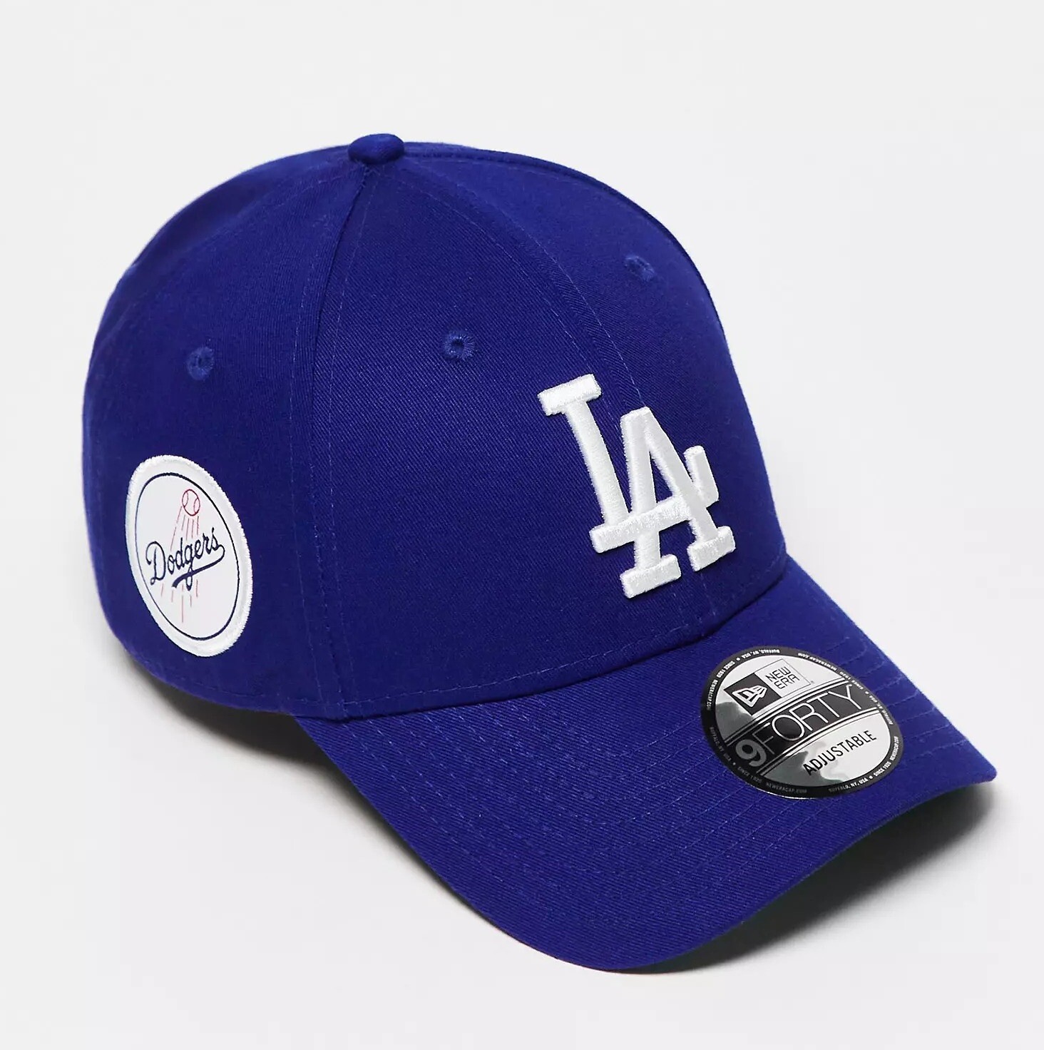 

Кепка New Era 9forty La Dodgers Side Patch Unisex, синий, белый