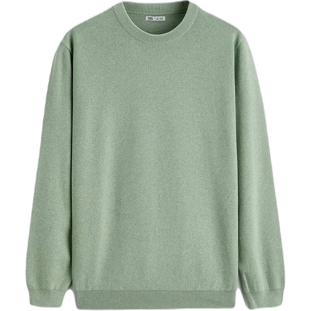 

Свитер Zara Textured, зеленый