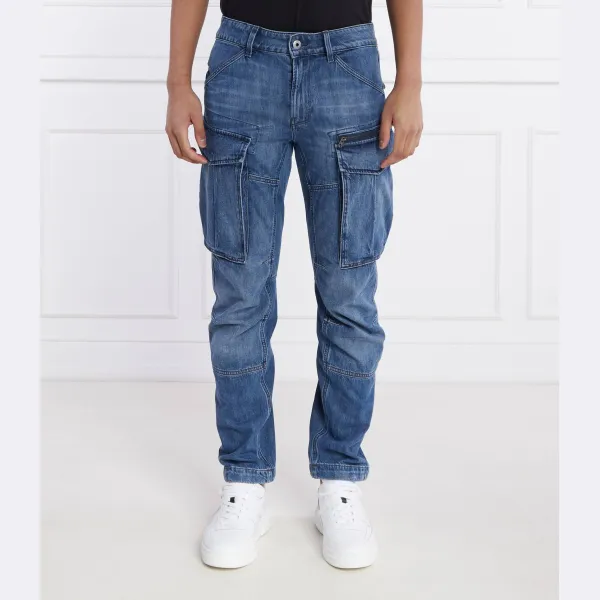 

Джинсы карго с зауженным кроем и молнией Rovic 3D G-Star Raw, синий