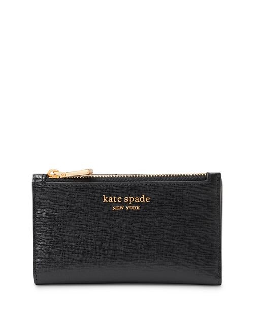 

Двойной кошелек Morgan из сафьяновой кожи kate spade new york, цвет Black