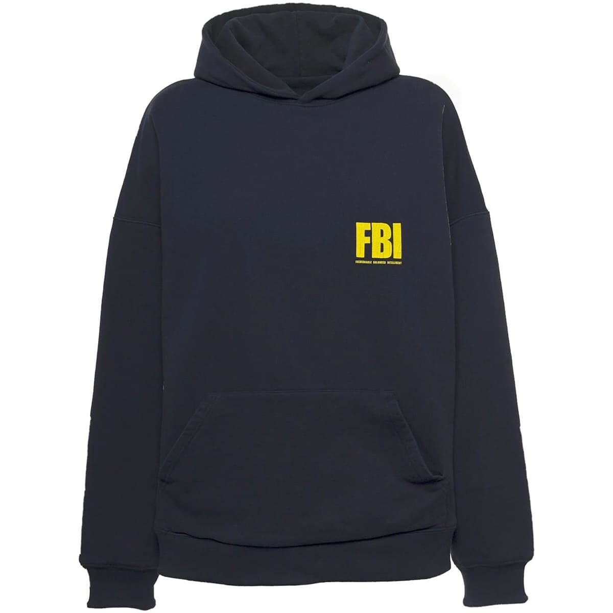 

Худи Balenciaga Fbi Year Of Tiger Cotton, синий
