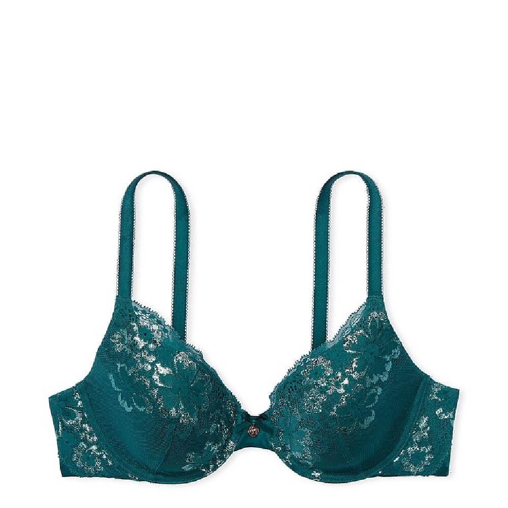 

Бюстгальтер Victoria's Secret Body by Victoria Smooth Lightly Lined Full-Coverage, темно-зеленый
