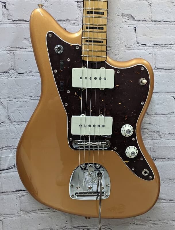 

Электрогитара Fender Troy Van Leeuwen Jazzmaster Copper Age с футляром — 8,3 фунта TROYVANLEEUWENJZMSTRMNCPG