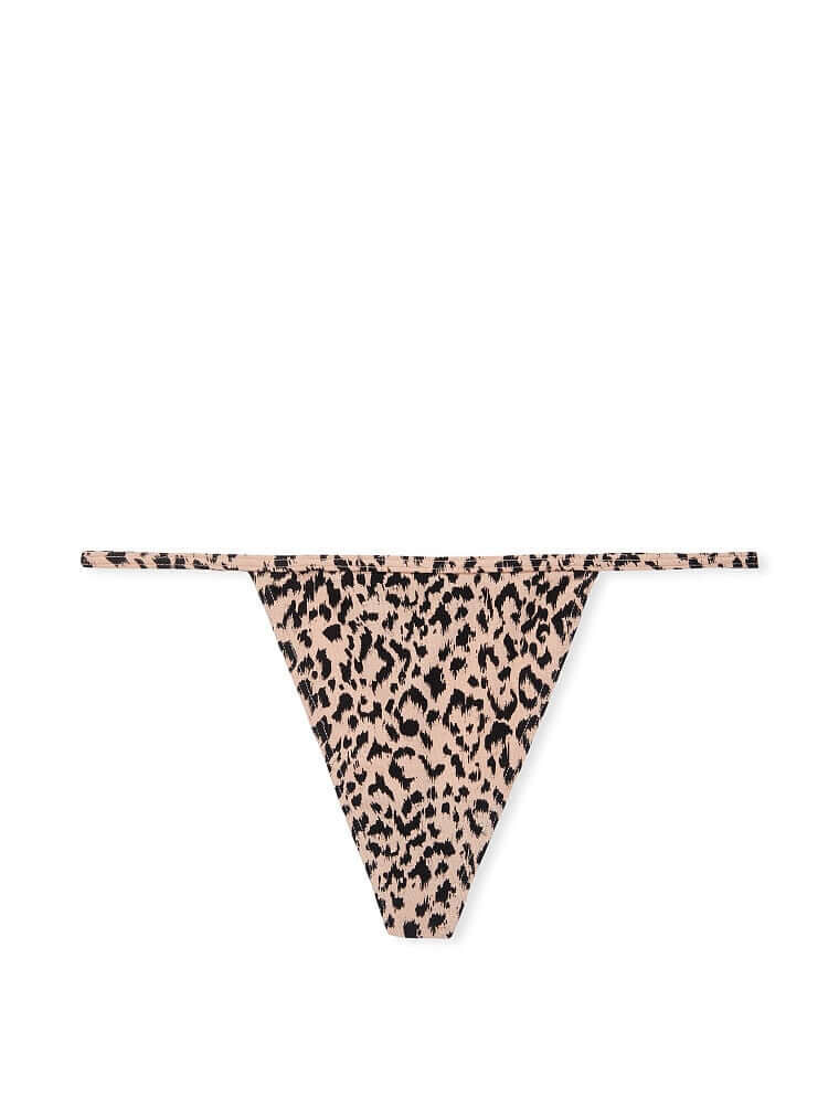 

Трусы-стринги Victoria's Secret Stretch Cotton V-String, леопардовый