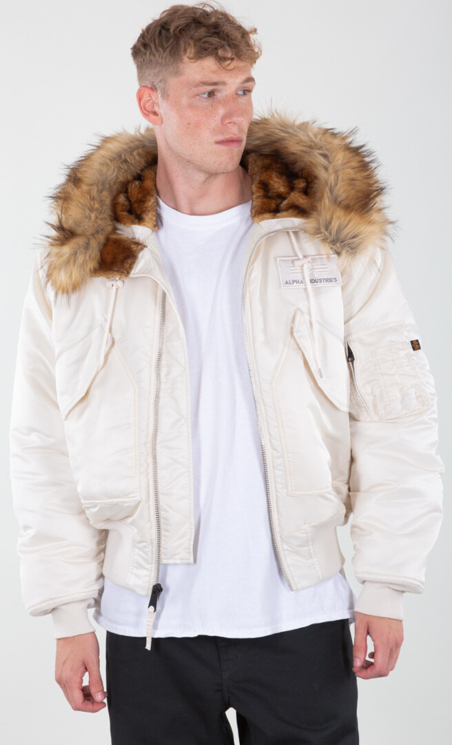 

Куртка Alpha Industries 45P Hooded Custom, красный