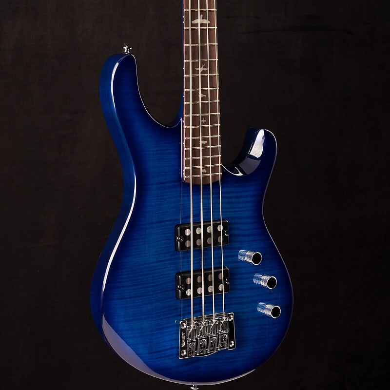 

PRS SE Kingfisher Bass Faded Blue Wrap Around Burst 230