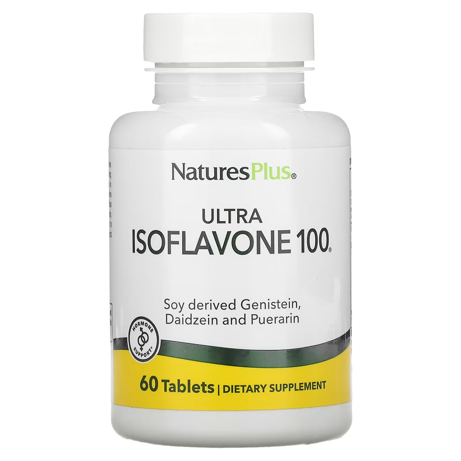 NaturesPlus, Ultra Isoflavone 100, 60 вегетарианских таблеток naturesplus ultra isoflavone 100 60 вегетарианских таблеток