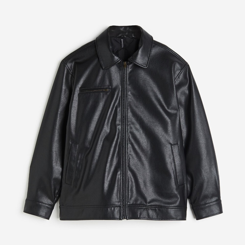

Куртка H&M Oversized, черный