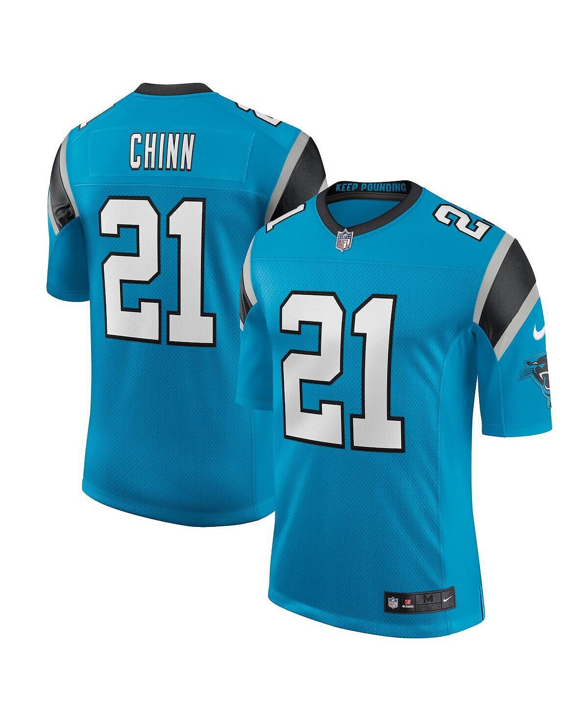 Мужская футболка jeremy chinn blue carolina panthers vapor limited jersey Nike, синий