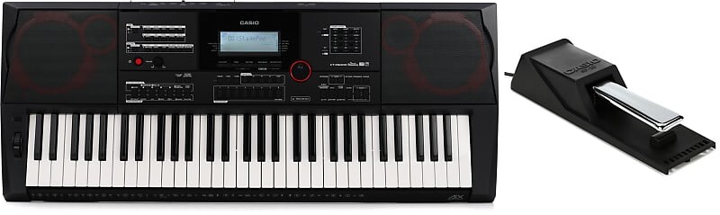 

Casio CT-X5000 61-клавишный портативный аранжировщик клавиатуры в комплекте с педалью сустейна Casio SP20 CT-X5000=1 SP20=1