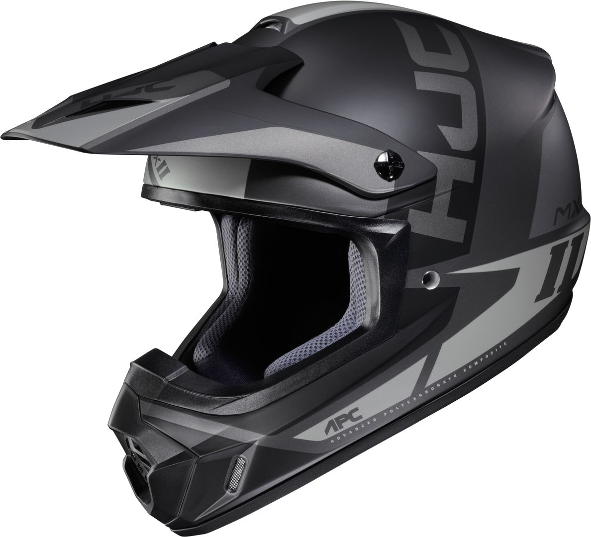 Шлем HJC CS-MX II Creed для мотокросса, черный/серый