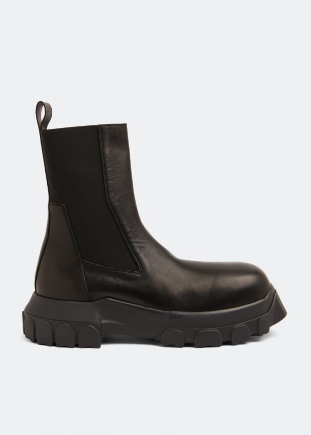 

Ботинки RICK OWENS Beatle Bozo Tractor boots, черный