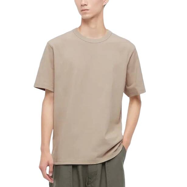 

Футболка Uniqlo U Crew Neck, бежевый