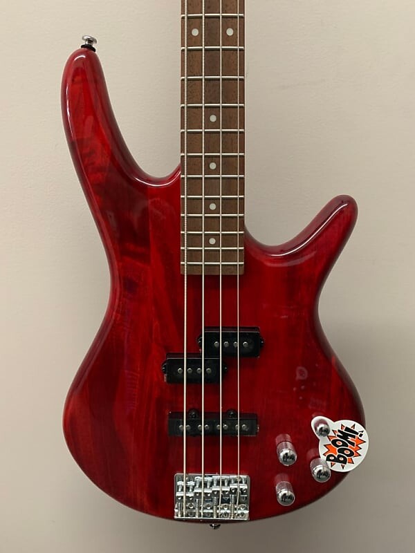 

Ibanez GSR200TR 4-х струнный бас прозрачный красный GSR200TR 4-String Bass