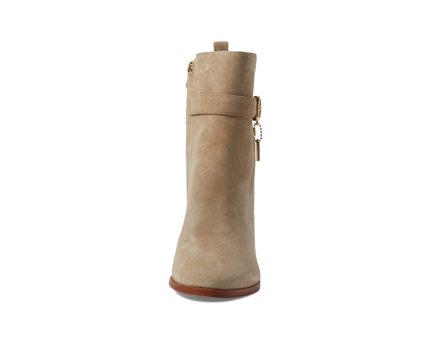 

Ботинки Olivia Suede Bootie COACH, овес