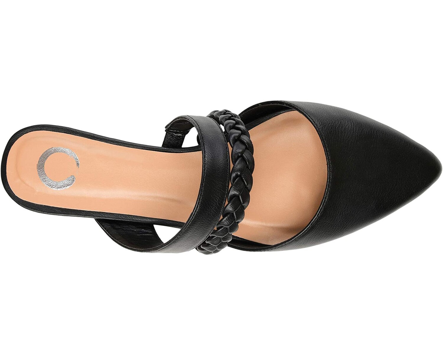 

Туфли на плоской подошве Comfort Foam Olivea Mule Journee Collection, черный