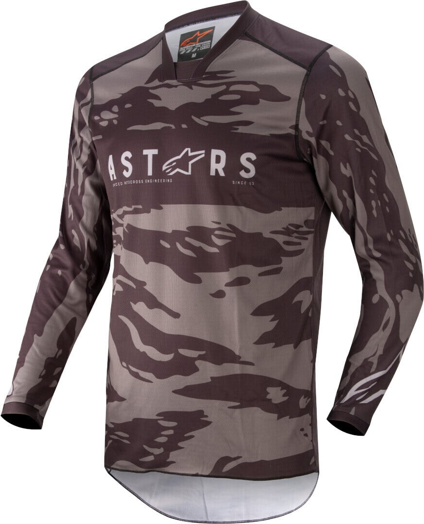 

Мотокросс джерси Alpinestars Racer Tactical, черный/серый