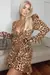 

Мини платье Fashion Nova TCH5667, леопардовый