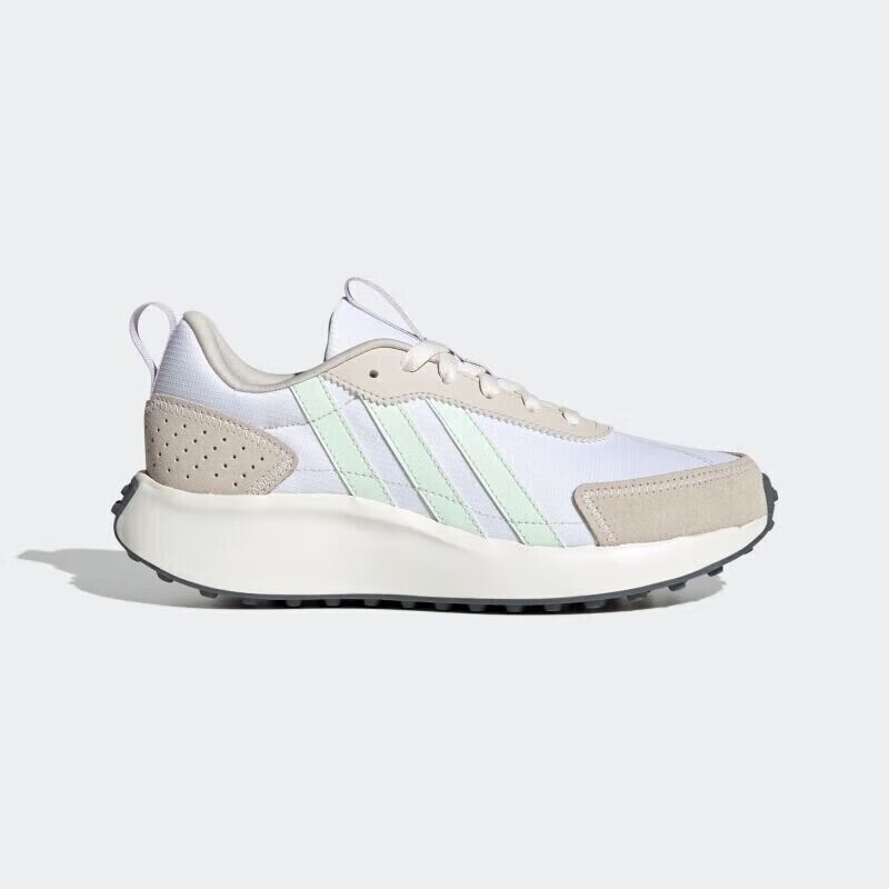 

Кроссовки Adidas Neo, коричневый/белый