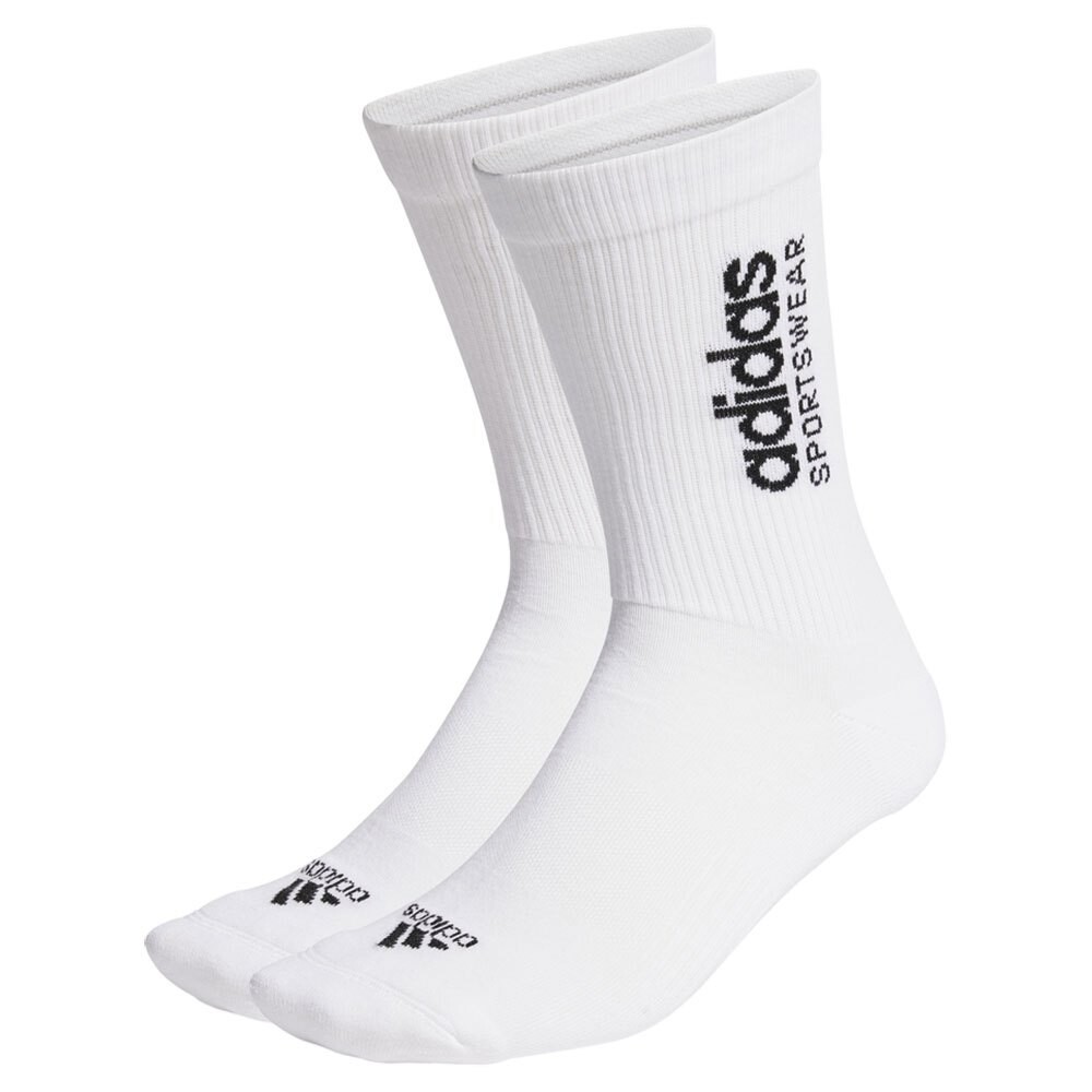 

Носки adidas Monochrome Crew 2 шт, белый