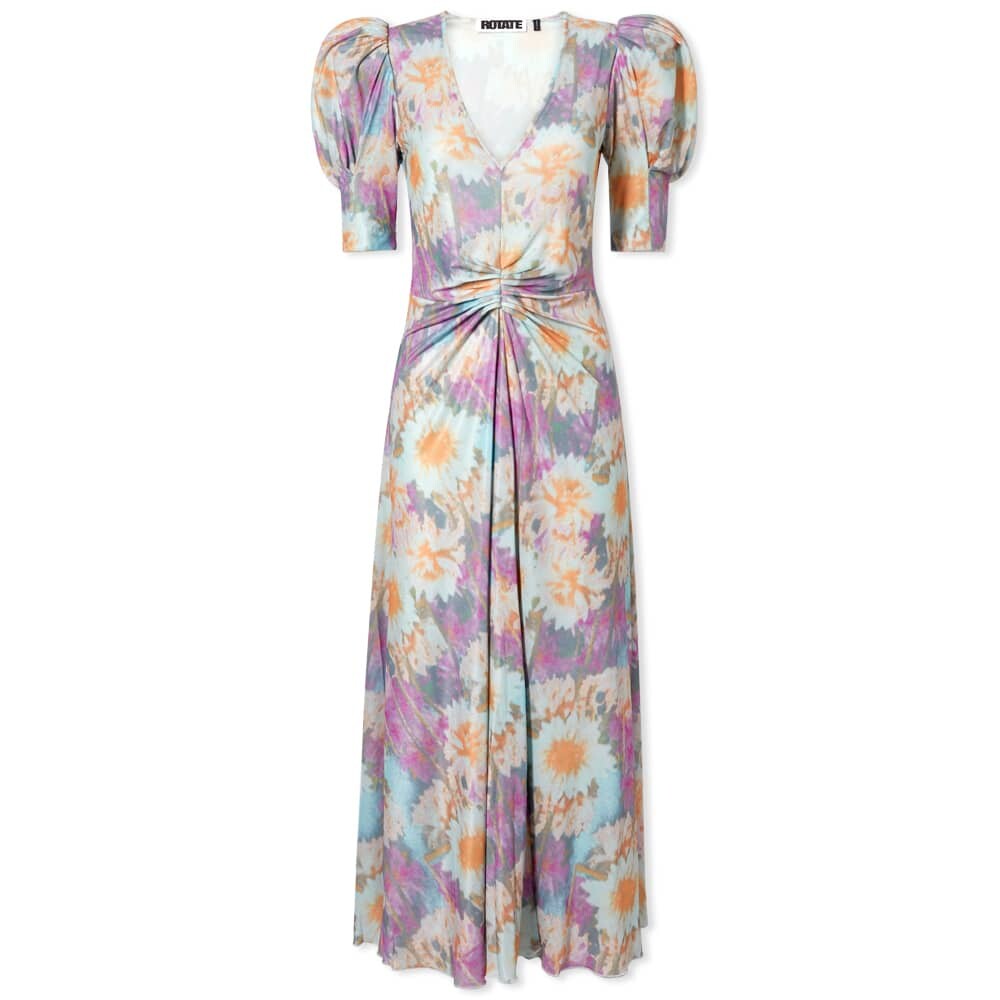 

Платье ROTATE Sierina Short Sleeve Midi Dress