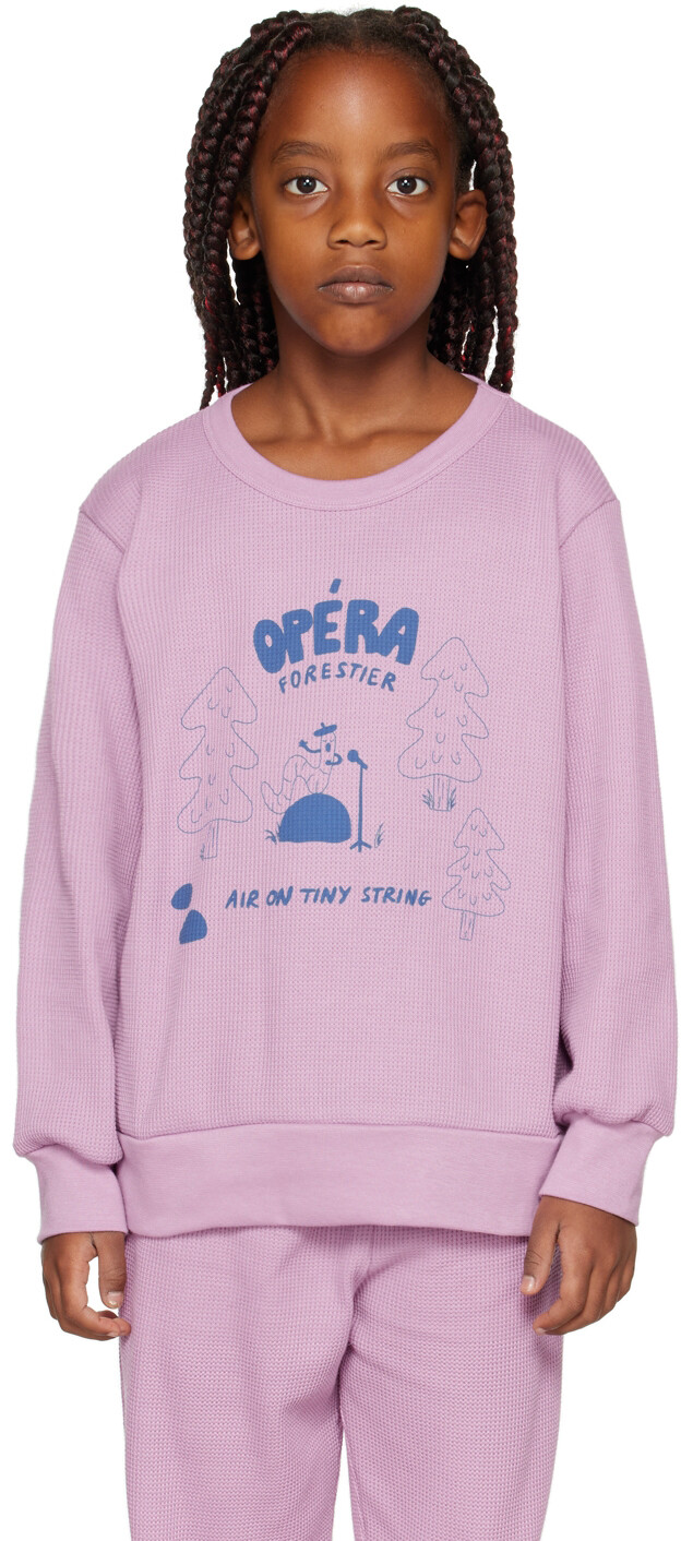 

Детская фиолетовая толстовка 'Opéra Forestier' TINYCOTTONS, Фиолетовый