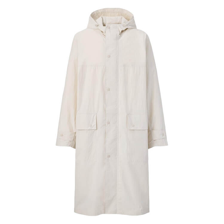 

Длинное пальто Uniqlo U Pocketable, бежевый