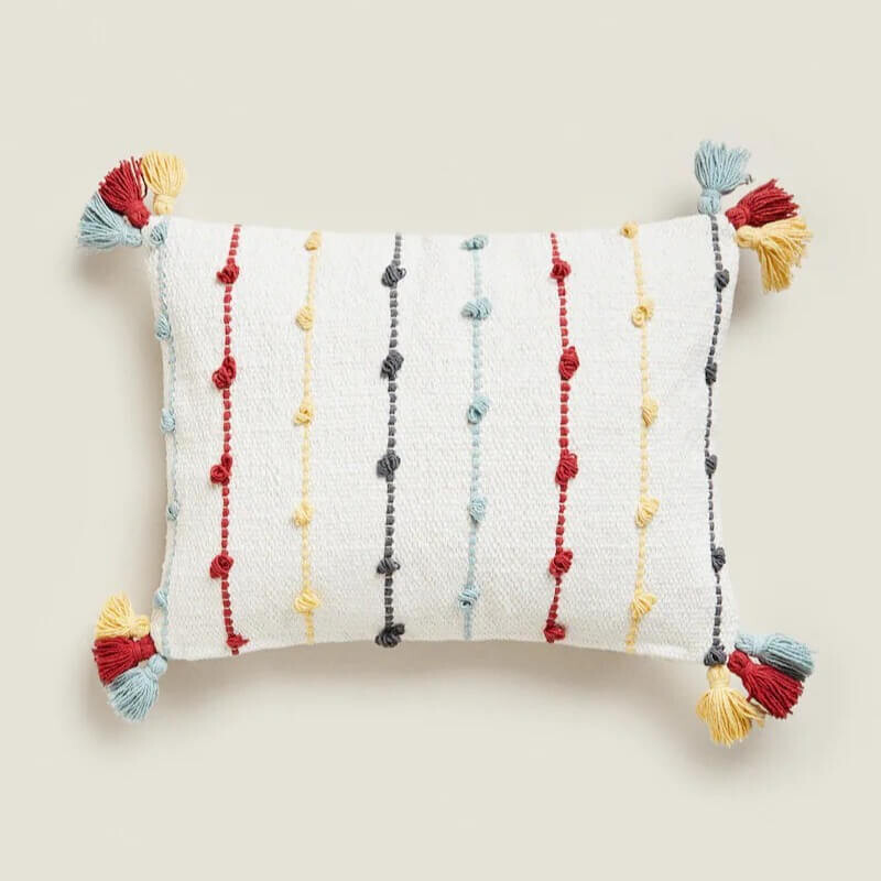 

Чехол для декоративной подушки Zara Home Multicoloured, мультиколор