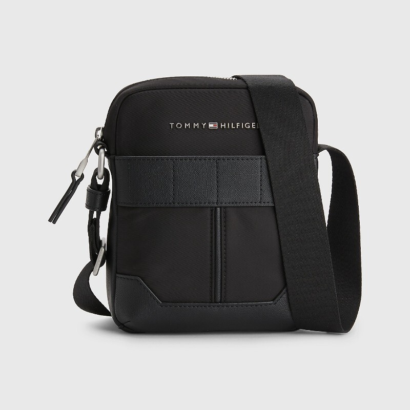 

Сумка Tommy Hilfiger Commuter Nylon Mini Reporter, черный