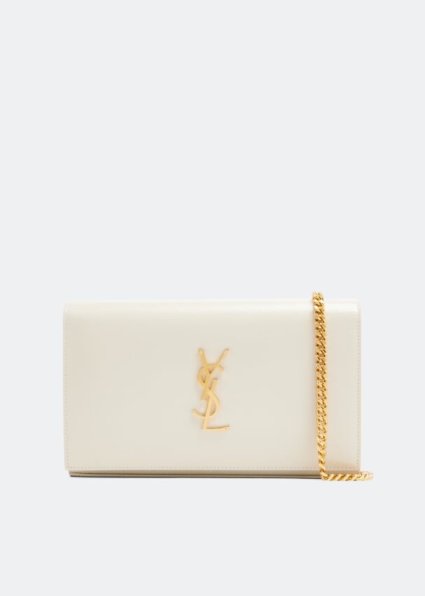 

Кошелек SAINT LAURENT Classic chain wallet, белый