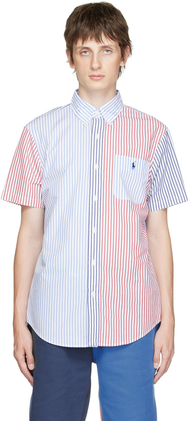 

Рубашка в сине-красную полоску Polo Ralph Lauren